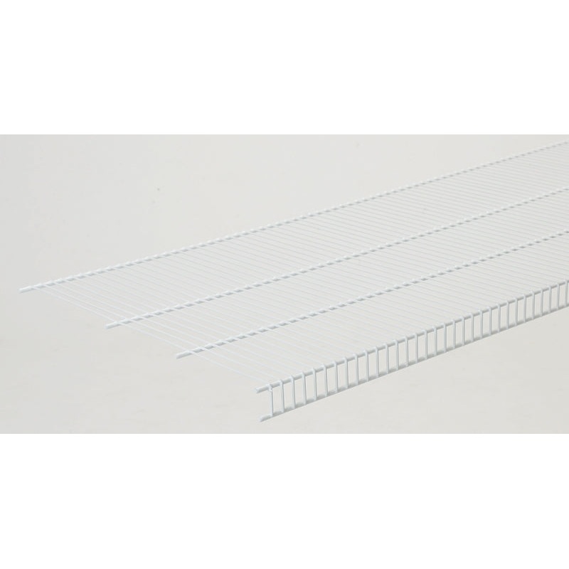 ClosetMaid 37403 Wire Shelf, 130 lb, 20 in L, 144 in W, Steel, White, Pack of 6