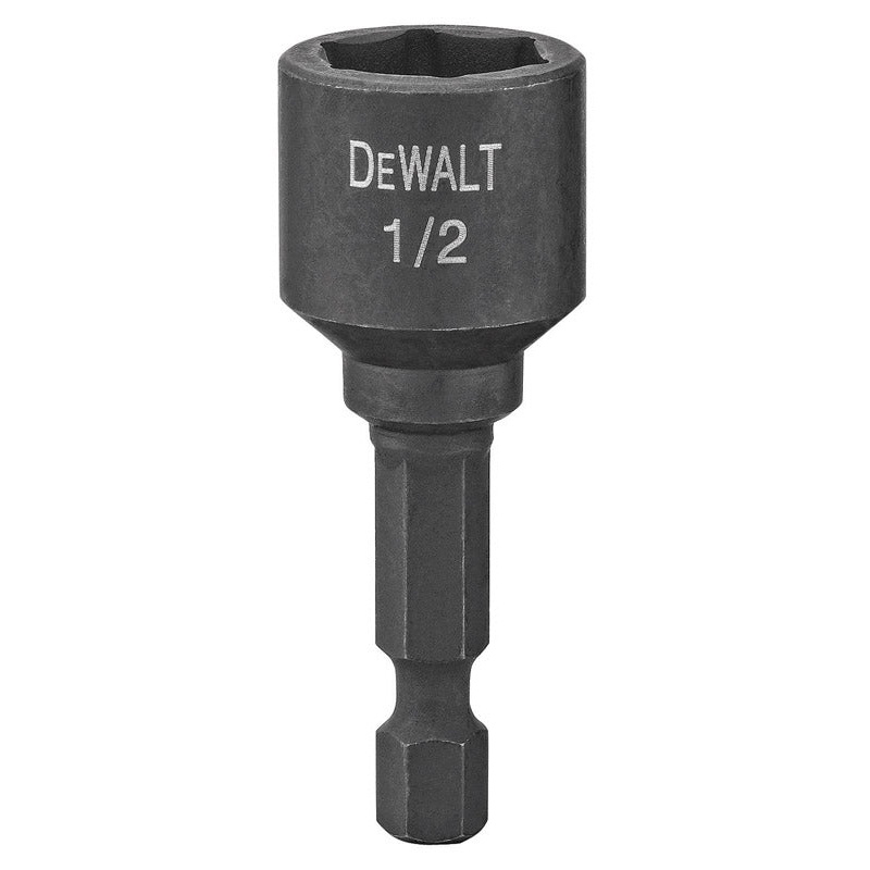 DeWalt Impact Ready Magnetic Tip Nut Driver 1/2 in. x 1-7/8 in. L 1 pc. Carded