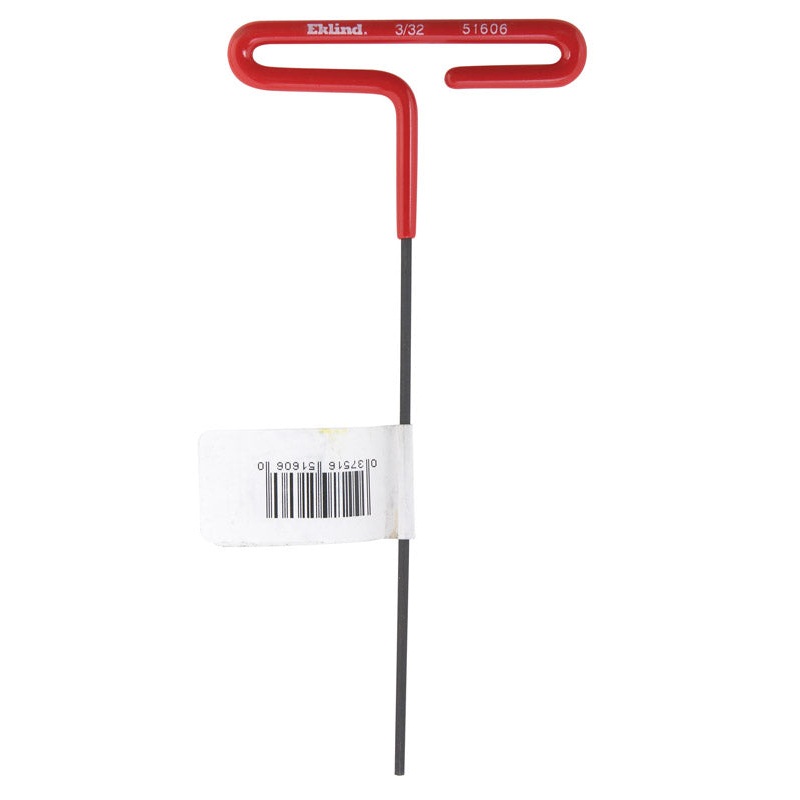 Eklind SAE T-Handle 6 in. L Hex Key 3/32