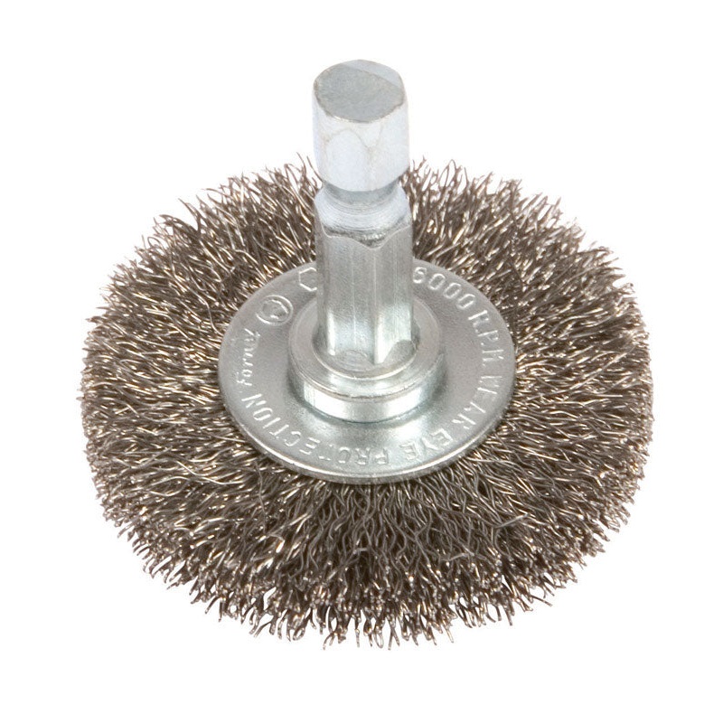 Forney 1-1/2 in. Crimped Wire Wheel Brush Metal 6000 rpm 1 pc.