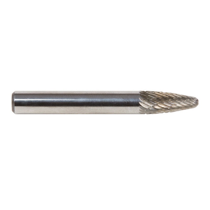Forney 1/4 in. Dia. Tree Radius Tree Radius Carbide Burr