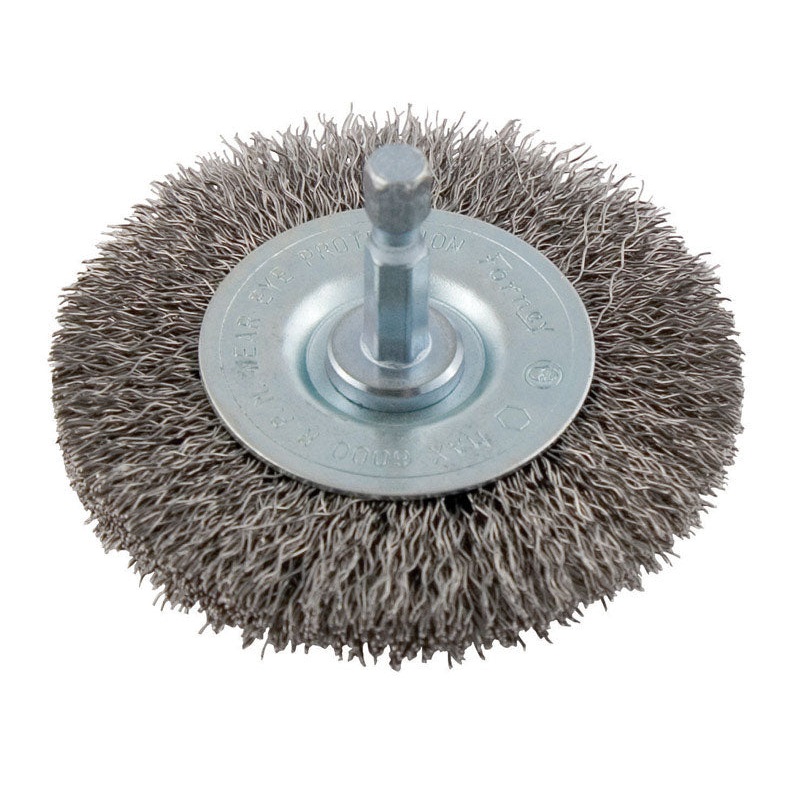 Forney 2-1/2 in. Crimped Wire Wheel Brush Metal 6000 rpm 1 pc.