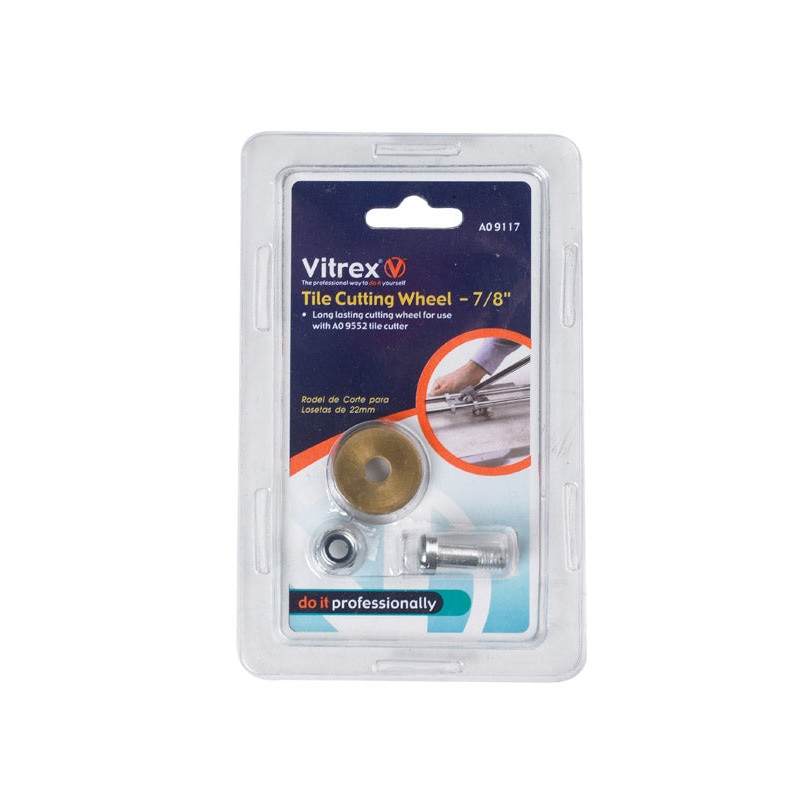 0.9 in. Tungsten carbide Cutter Wheel
