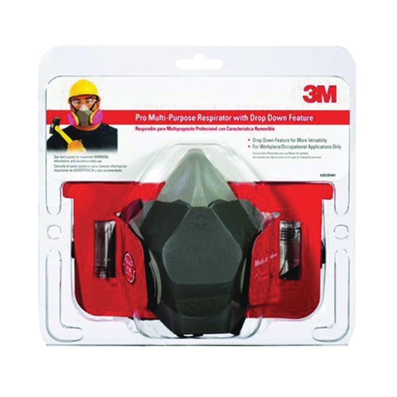 3M Professional Half-Face Mask Respirator 1 pk