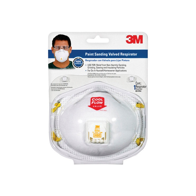 3M Woodworking, Sanding and Fiberglass Respirator 10 pk