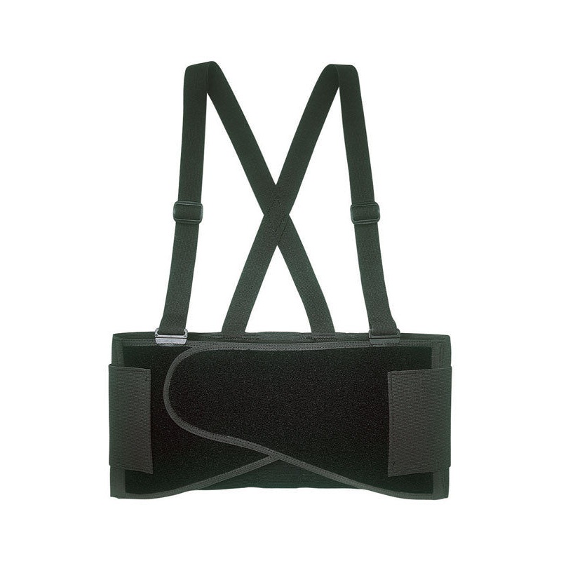CLC Black Elastic Back Support Belt 46 To 56