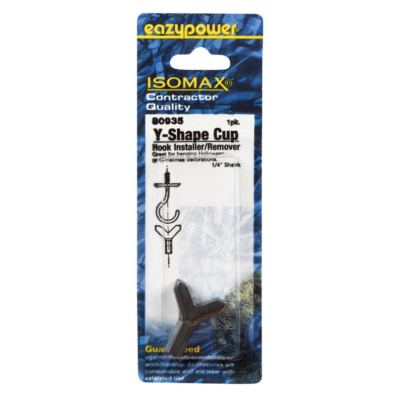 Eazypower Isomax Hook Screwdriver Bit Adapter 1/4 in. Dia. x 2 in. L 1 pc.