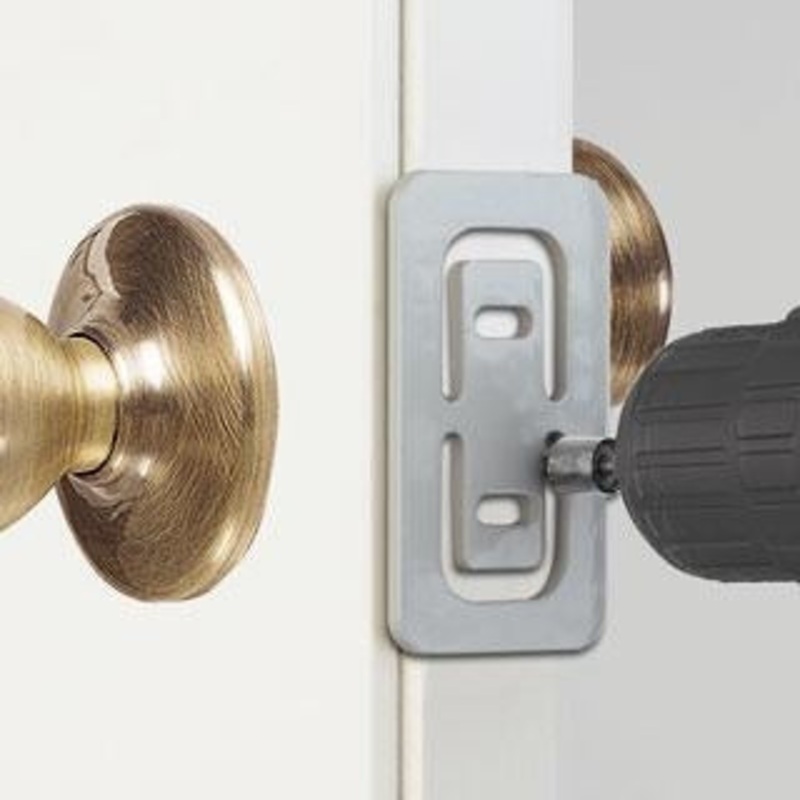 Irwin Door Lock Install Kit Bi-Metal