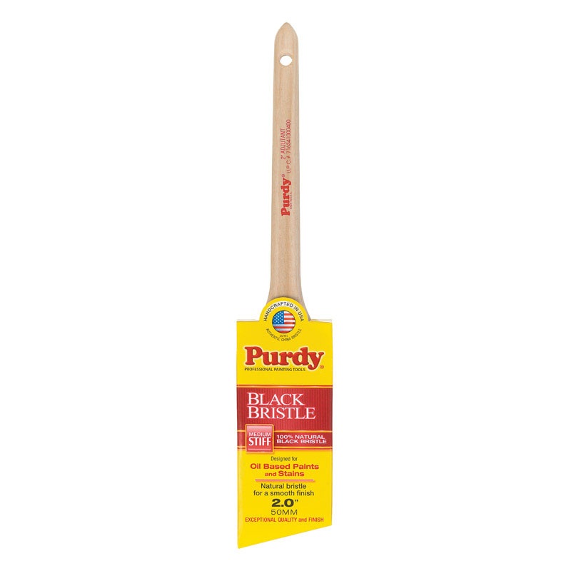 Purdy Adjutant 2 in. W Angle Black China Bristle Trim Paint Brush