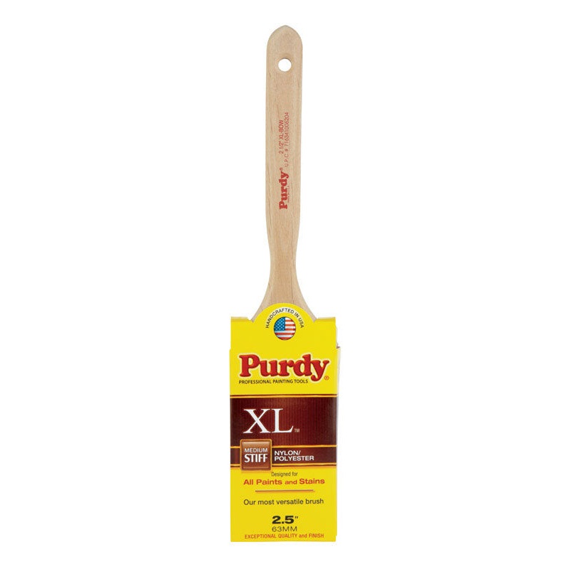 Purdy XL Series 2-1/2 in. W Flat Nylon Polyester Paint Brush