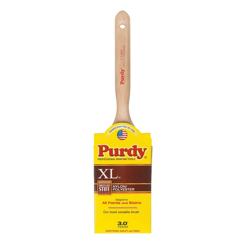 Purdy XL Series 3 in. W Flat Nylon Polyester Paint Brush