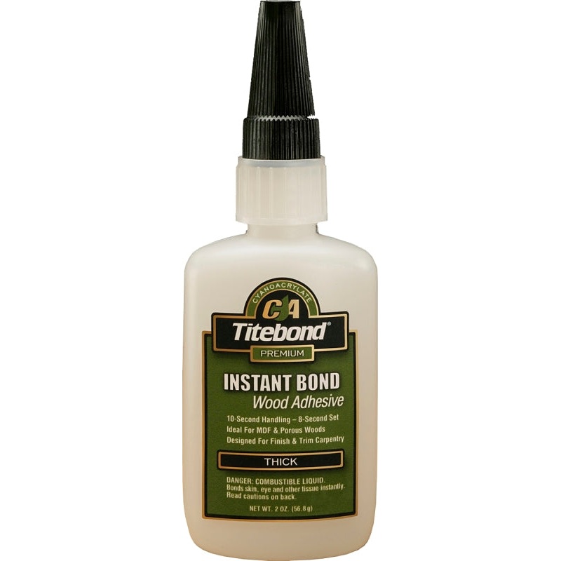 Titebond 6221 Wood Glue, Clear, 2 oz Bottle