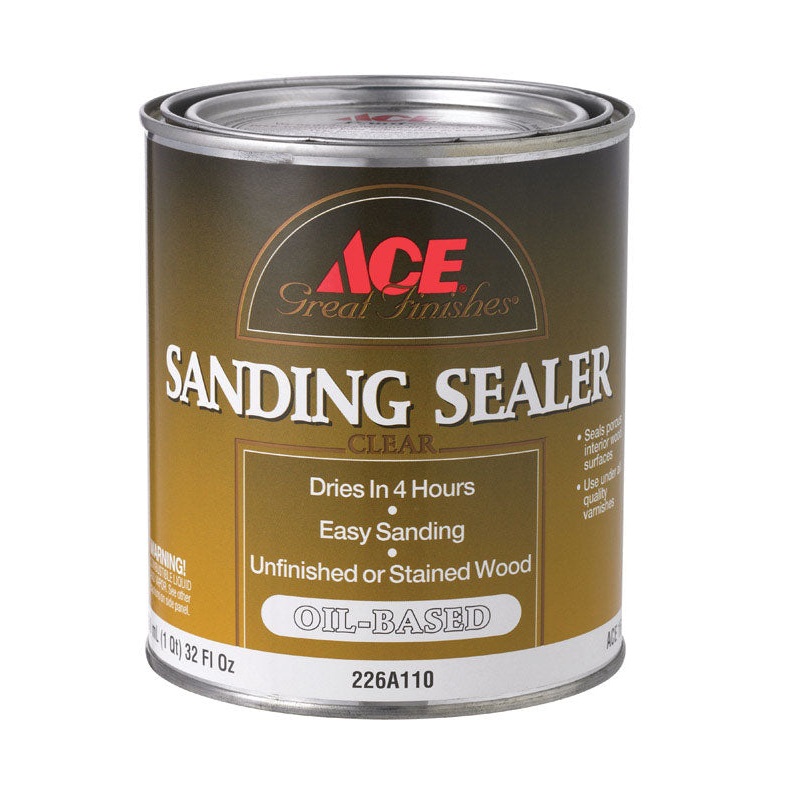 Ace Oil-Based Sanding Sealer Clear 1 qt.