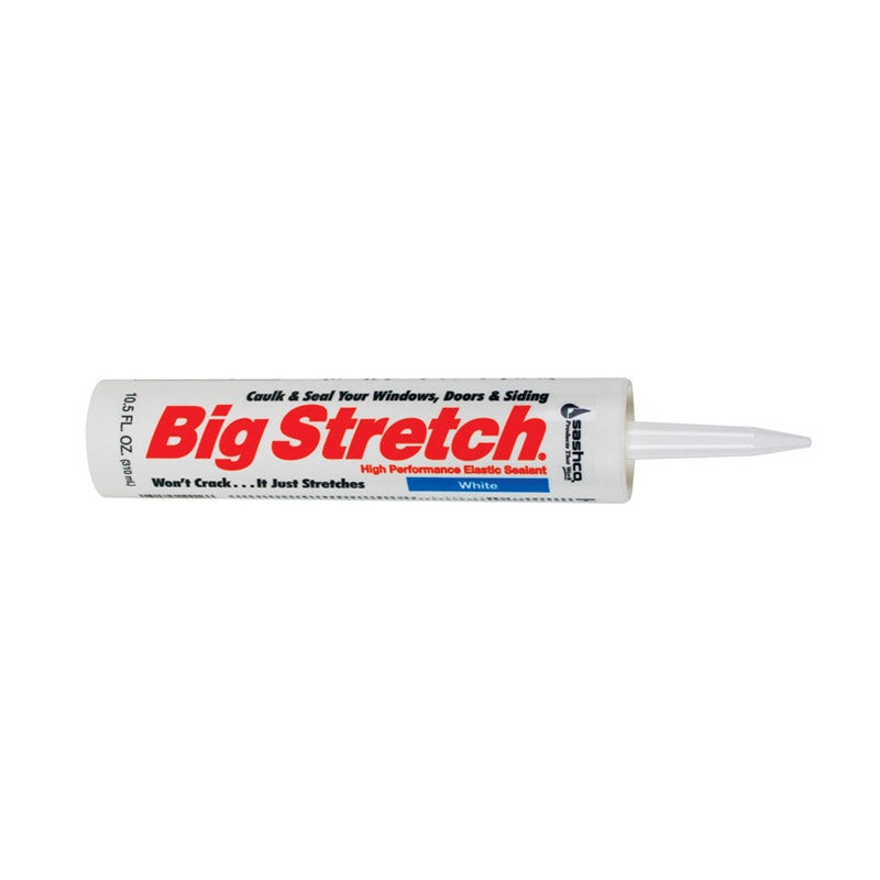 Big Stretch Sashco Acrylic Caulk White 10.5 oz.