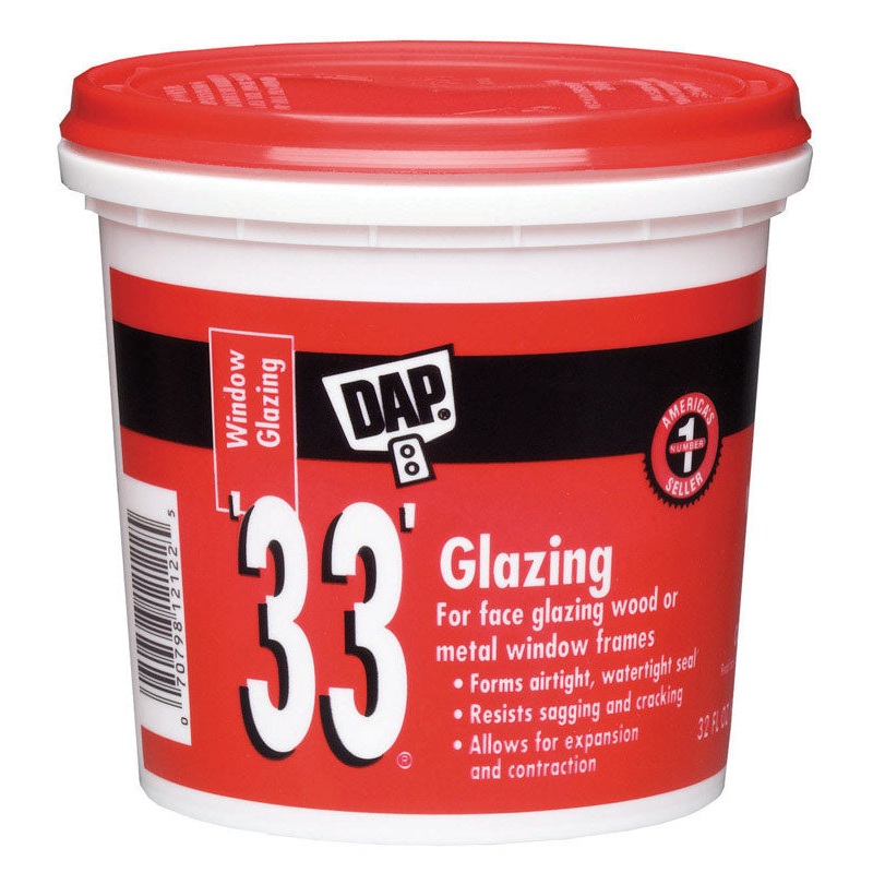 DAP White Glazing Compound 1 qt.