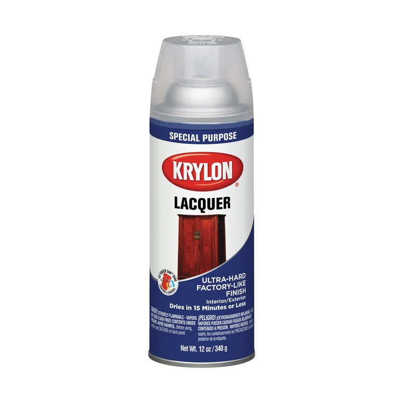 Krylon Clear Gloss Lacaquer Spray 12 oz.
