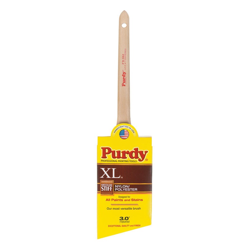Purdy XL Dale 3 in. W Angle Nylon Polyester Trim Paint Brush