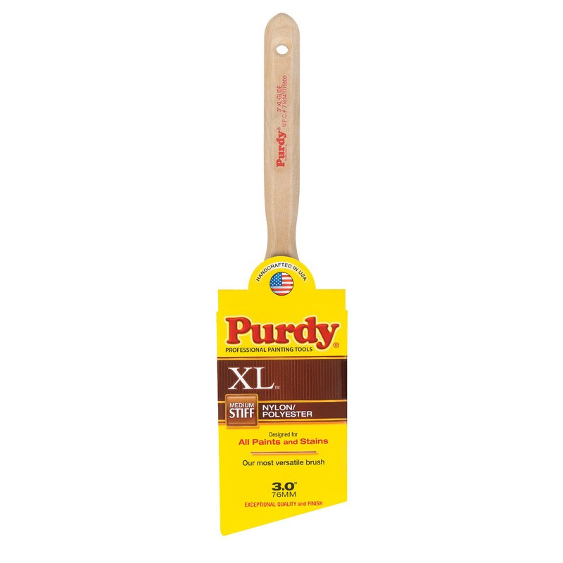 Purdy XL Glide 3 in. W Angle Nylon Polyester Trim Paint Brush