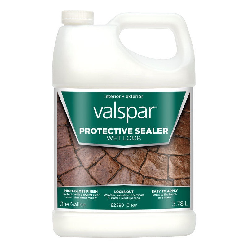 Valspar Transparent High Gloss Wet Look Sealer 1 gal.
