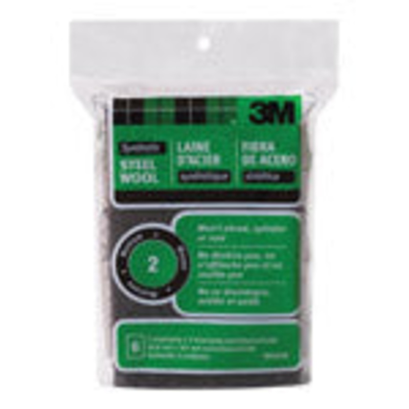 3M 2 in. W x 4 in. L Medium 2 Steel Wool