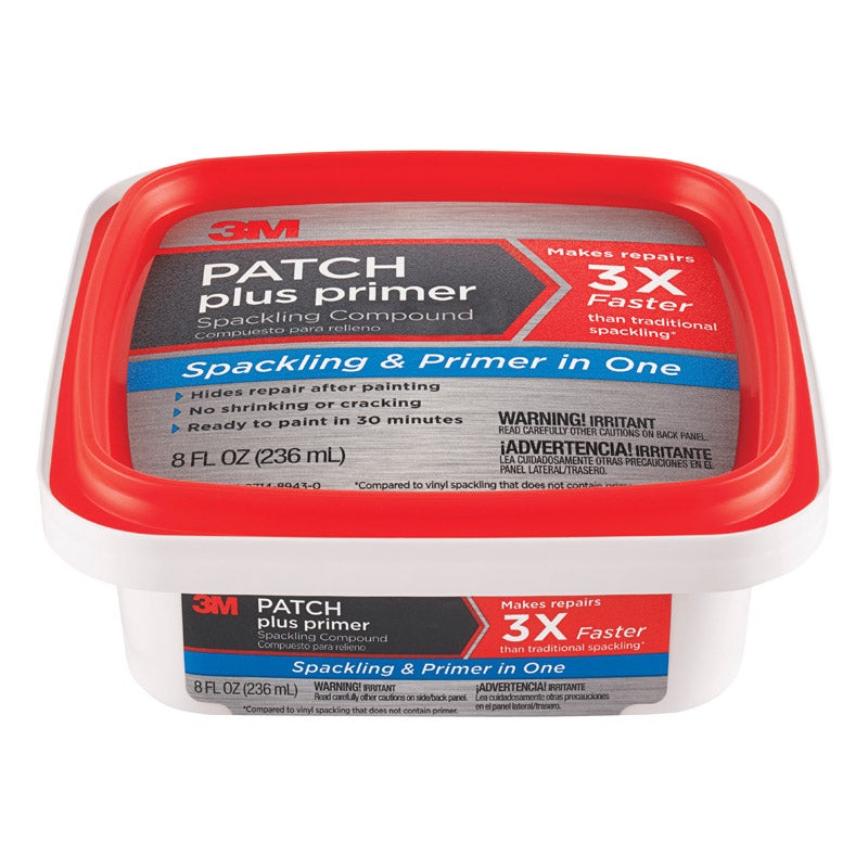 3M Patch Plus Primer Ready to Use White Spackling Compound 8 oz.