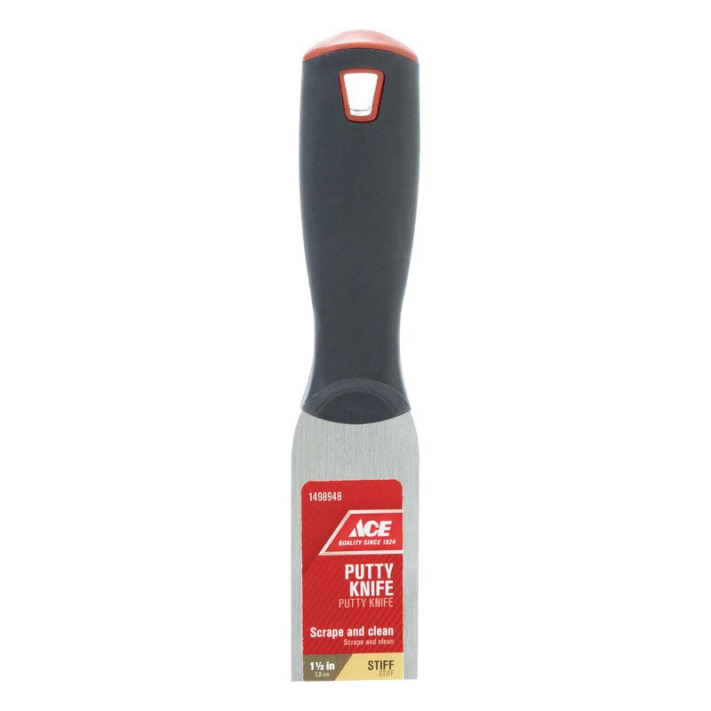 Ace 1-1/2 in. W Carbon Steel Stiff Putty Knife