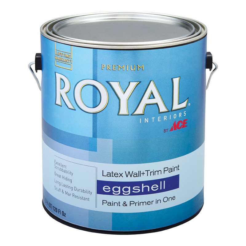 Ace Royal Interior Acrylic Latex Wall & Trim Paint Eggshell 1 gal. Mid-Tone High-Hiding Base