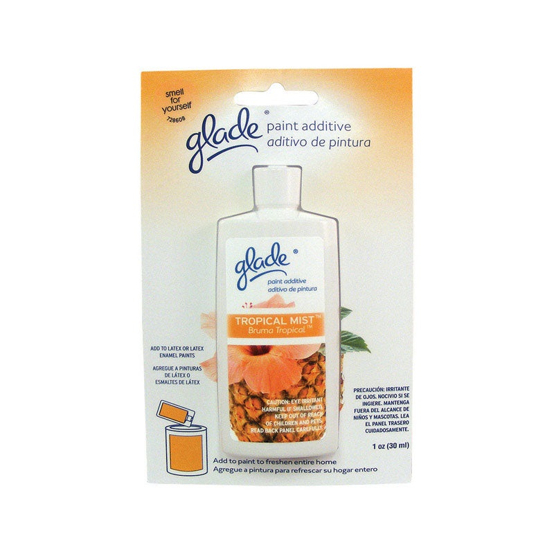 Glade Scented Paint Additive Tropical Mist Scent Type 1 oz.