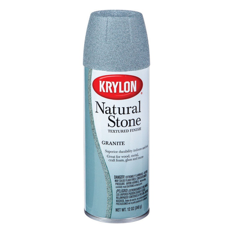 Krylon Granite Textured Natural Stone Spray Paint 12 oz.