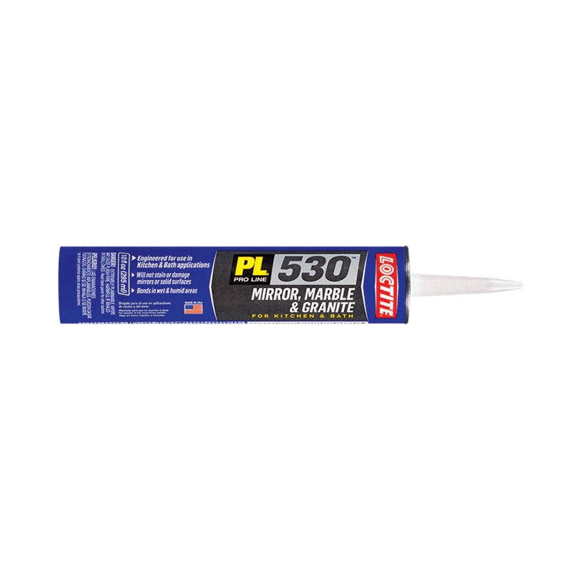 Loctite Adhesive Mirror, Marble and Granite Tube 10 oz. Low VOC