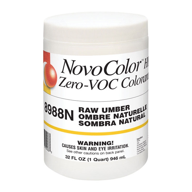 NovoColor HP L Raw Umber Paint Colorant 1 qt.