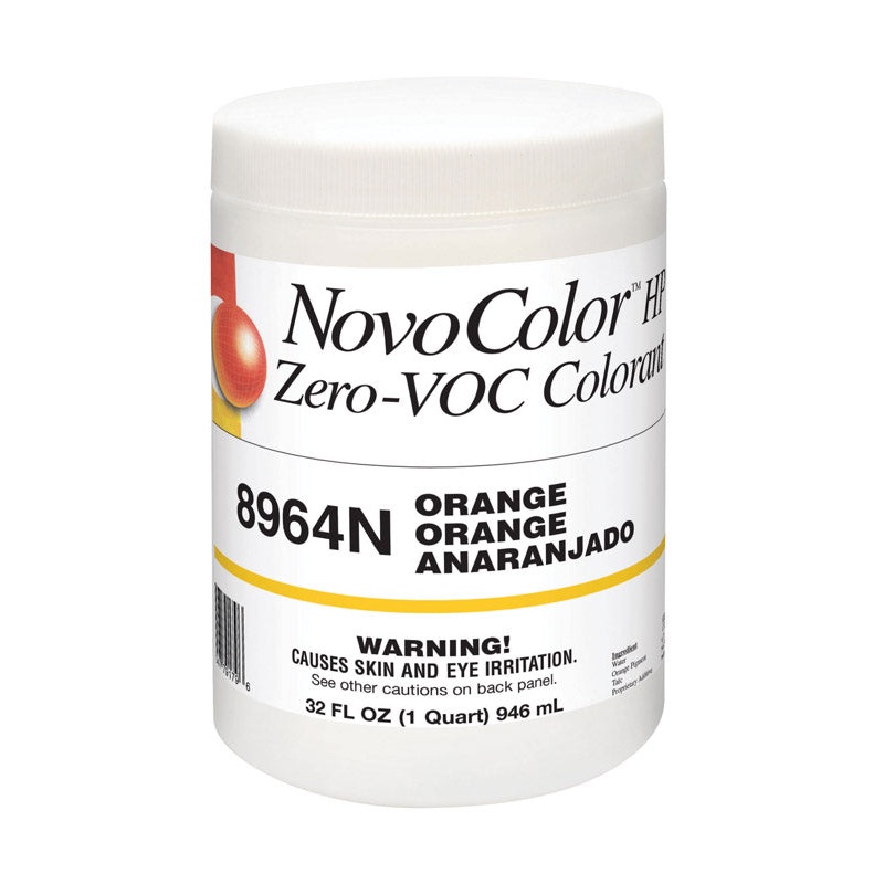 NovoColor HP OO ORange Paint Colorant 1 qt.