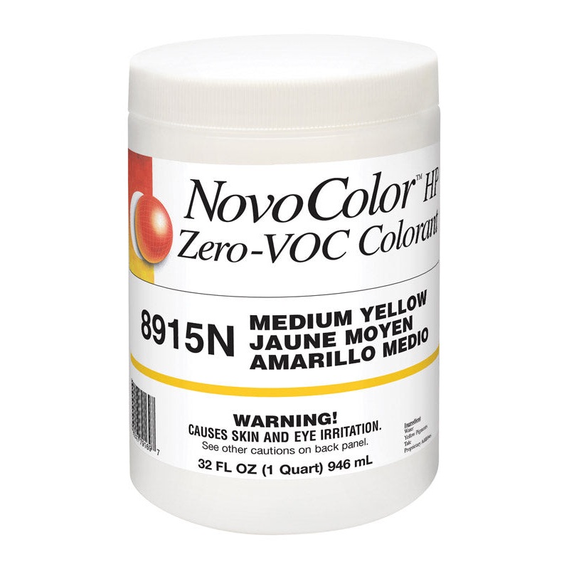 NovoColor HP TT Medium Yellow Paint Colorant 1 qt.