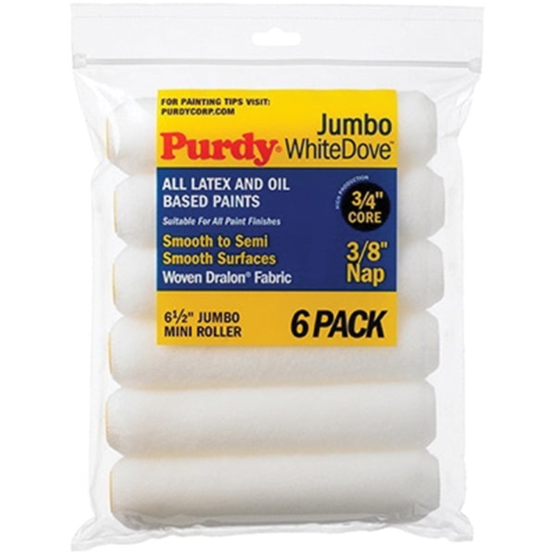 Purdy White Dove Dralon Paint Roller Cover 1/2 in. L x 4-1/2 in. W 2 pk