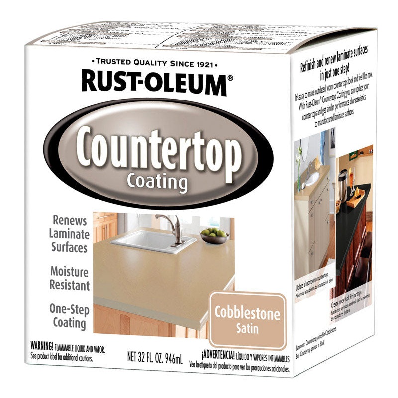 Rust-Oleum Interior Countertop Kit Cobblestone Satin 32 oz.
