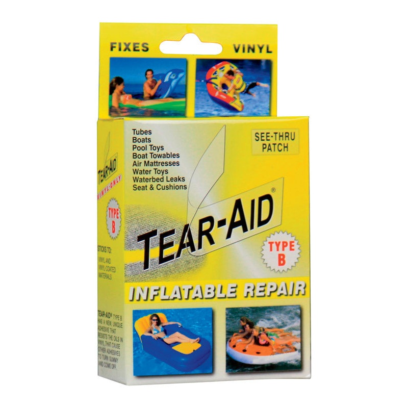 Tear-Aid Patch Type B Clear Underwater Repair Patch Kit