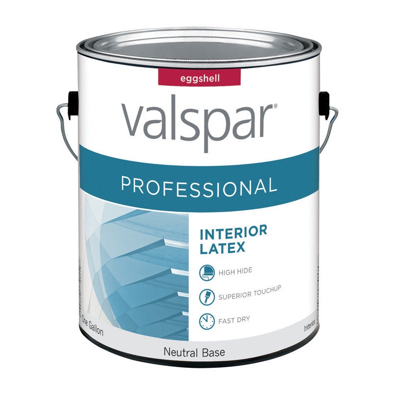 Valspar Contractor Professional Interior Acrylic Latex Paint Eggshell 1 gal. Neutral Base