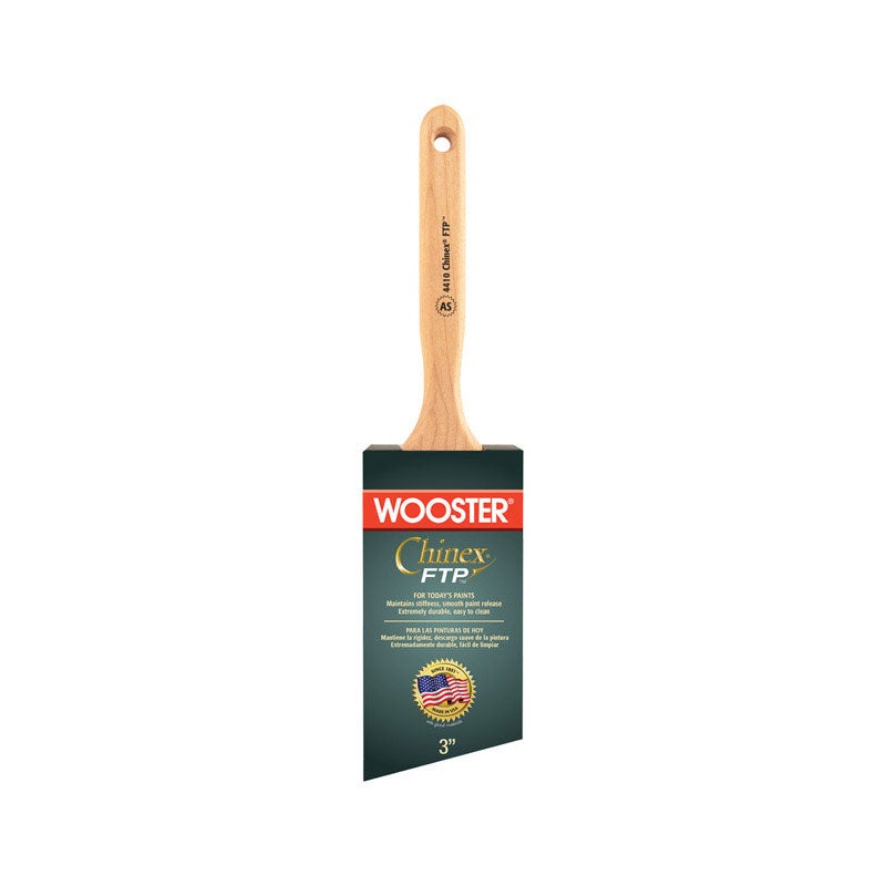 Wooster 3 in. W Angle Chinex Trim Paint Brush