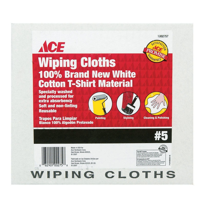 Ace Cotton Cleaning Cloth 4 lb.