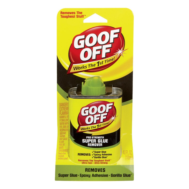 Goof Off Adhesive Remover 4 oz. Liquid
