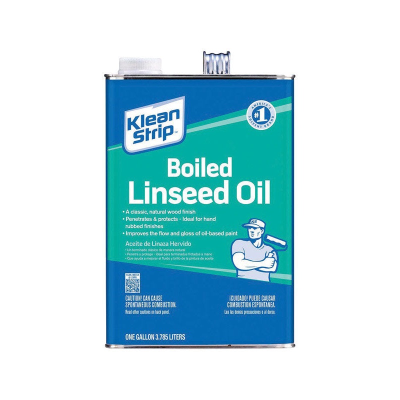 Klean Strip Oil-Based Boiled Linseed Oil Natural Gloss 1 gal.