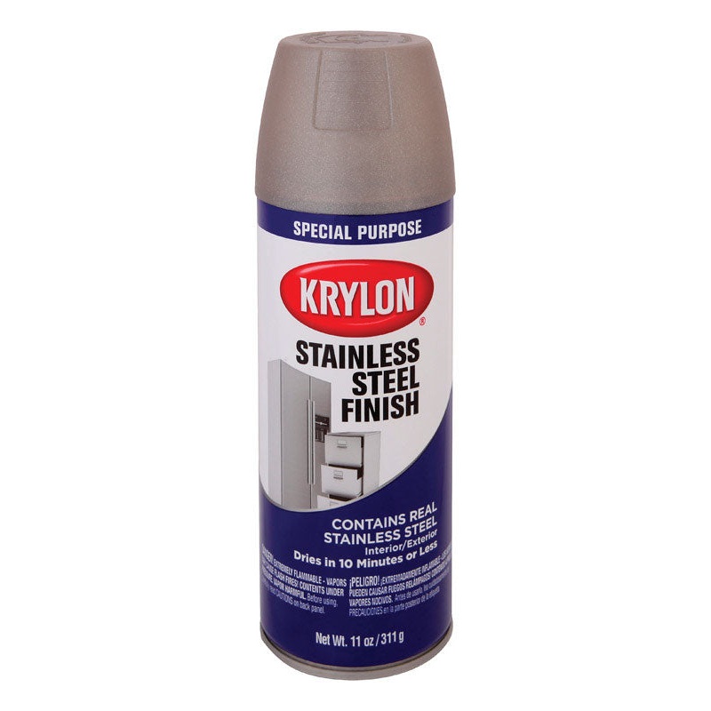 Krylon Special Purpose Stainless Steel Stainless Steel Spray Paint 11 oz.
