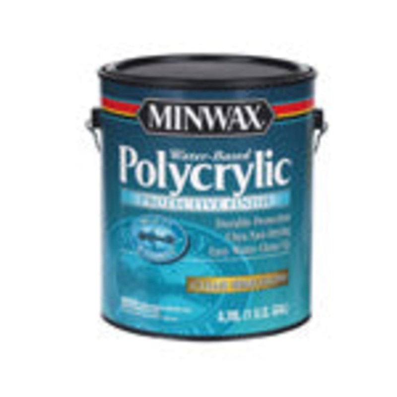 Minwax Indoor Clear Semi-Gloss Polycrylic 1 gal.