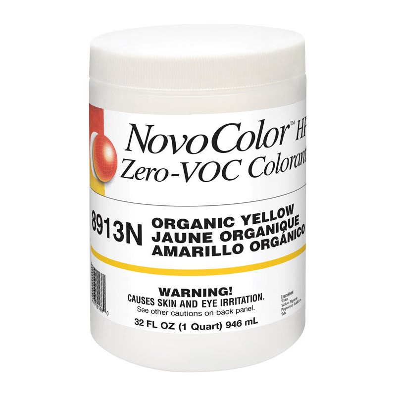 NovoColor HP AXXN Organic Yellow Paint Colorant 1 qt.