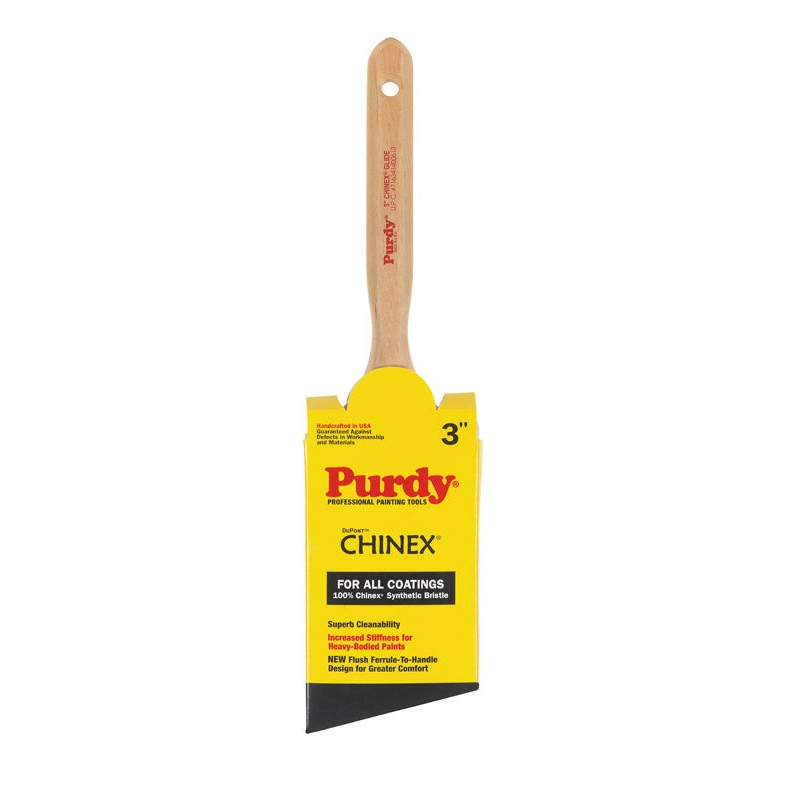 Purdy Chinex Glide 3 in. W Angle Chinex Trim Paint Brush