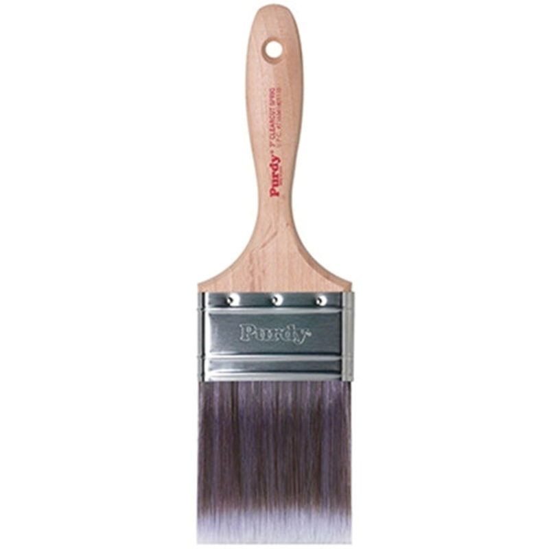 Purdy Clearcut Sprig 3 in. W Flat Nylon Polyester Trim Paint Brush
