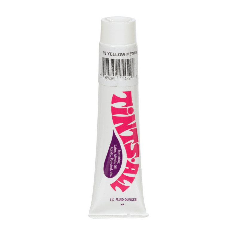 Tints-All Yellow Medium Paint Colorant 1.5 oz.