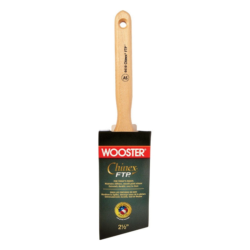 Wooster 2 1/2 in. W Angle Chinex Paint Brush