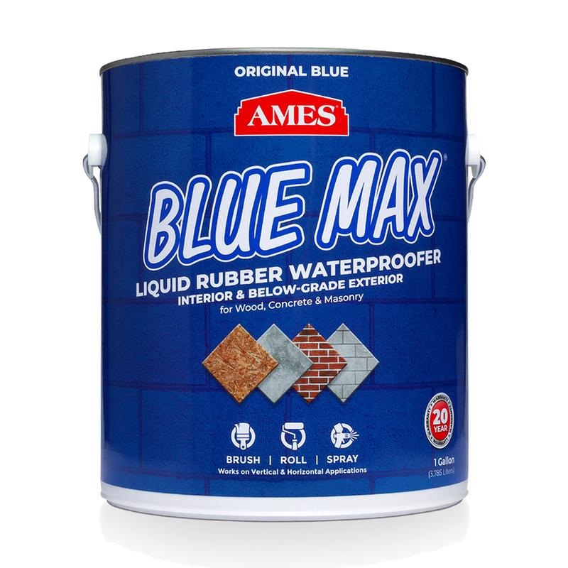 Ames Blue Max Matte Translucent Blue Water-Based Waterproof Sealer 1 gal.