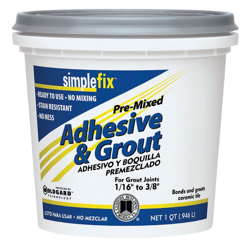 Custom SimpleFix White Grout 1 qt.